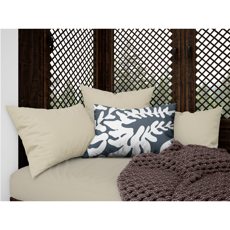 Housse et insert de coussin extérieur Garrison, Gris acier