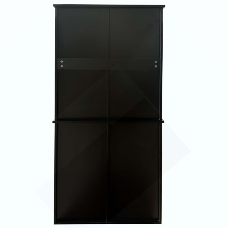 Freestanding Laundry Cabinet with Tilt-Out Laundry Hamper, Adjustable Shelves, Open Shelves & Closed Doors, Multi-Purpose Storage Organizer