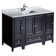 Formosa Fresca 48" Free-Standing Single Sink Bathroom Vanity Set with Mirror (Faucet Not Included)