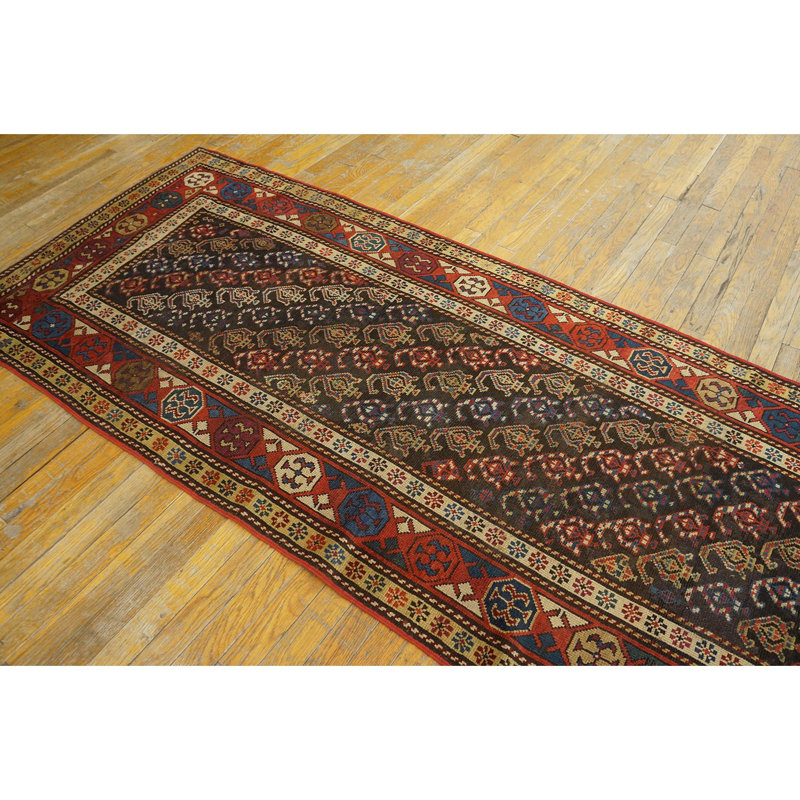 Hand Knotted Wool Geometric Area Rug