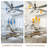 Briteny 52" Reversible Chrome Modern Ceiling Fan with LED Light and Remote, 6 Speed DC Motor-1950203221