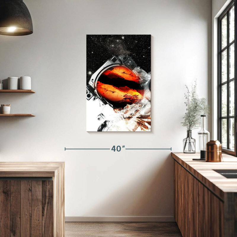 Oberle Mars Odyssey, 36" H x 24" W