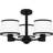 Kimiyo Fabric Semi Flush Mount