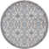 Hoban Oriental Scroll Cream/Gray/Blue Indoor Area Rug for Living Room, Bedroom, Dining Room