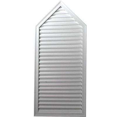 Peaked Gable Vent, Functional