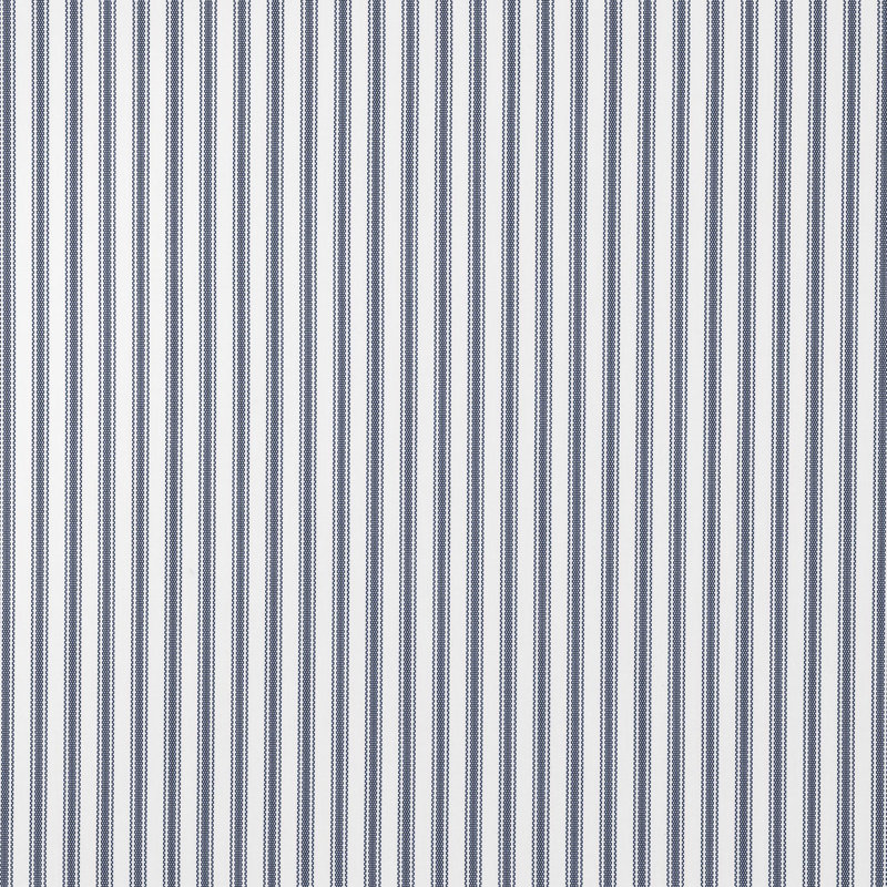 Blass Ticking 100% Cotton Fabric, Navy