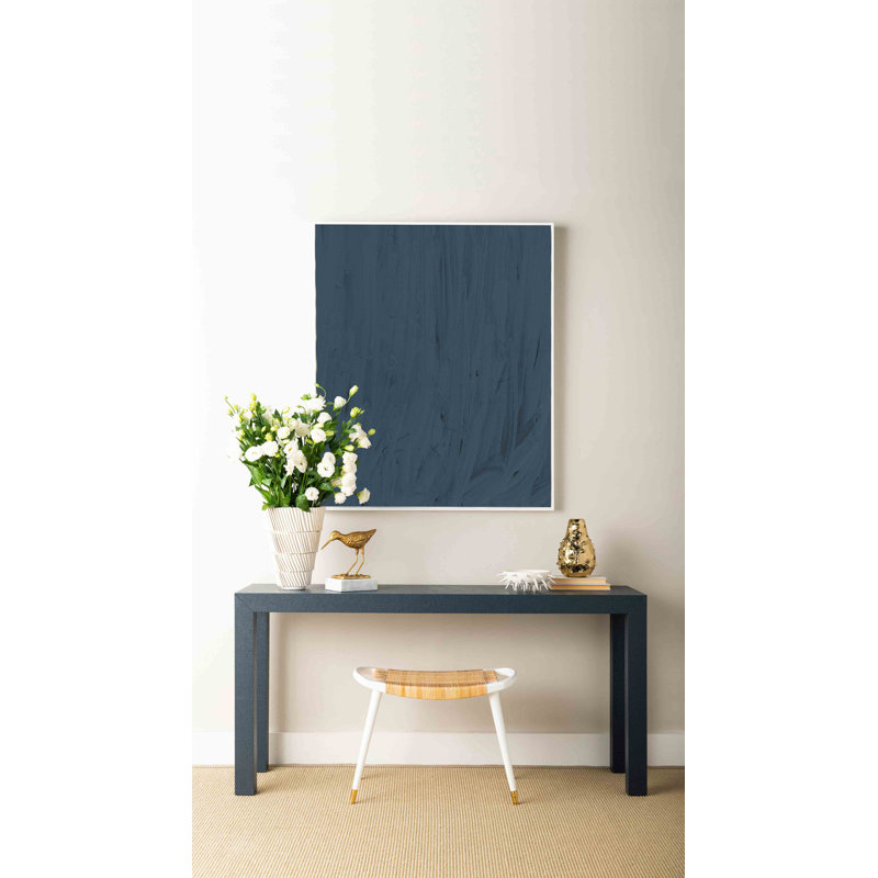 Parsons 60'' W Console Table, Navy Blue