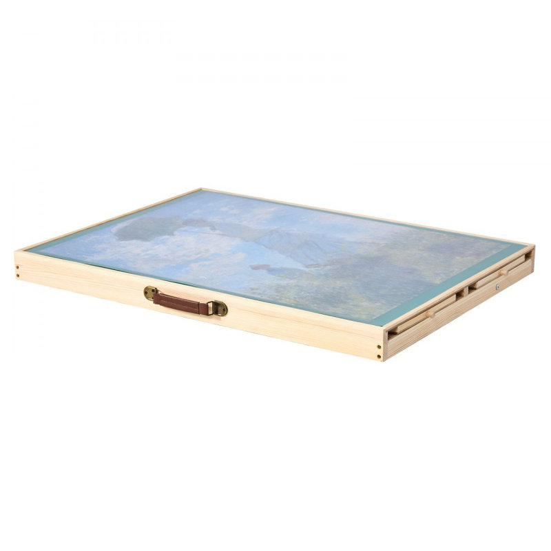 VEVOR Wood Puzzle/Brainteaser, 66cm H x 66cm W x 88.9cm D, Beige/Green