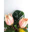 Arrangement de soie tropicale Protea