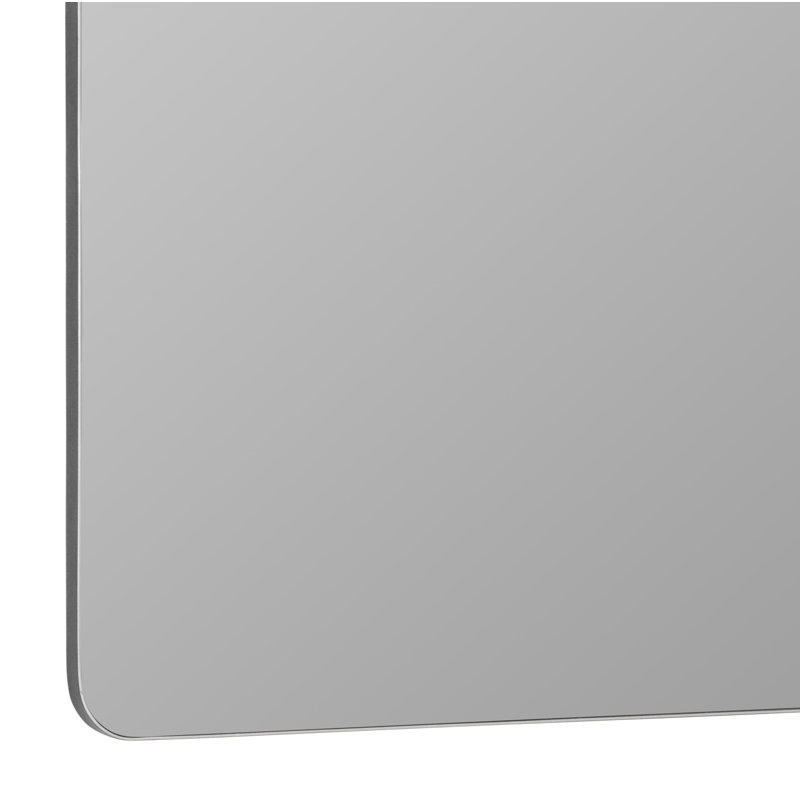 Frida Collection Square Mirror, Silver