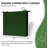 Outdoor  Seat Cushion (Set of 4) 18.5"Wx16"Dx3"H-2131424899