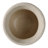 Hooge Planter Pottery Cement Tripod Feet Rustic Texture For Home Or Garden - 9" Ivory & Beige