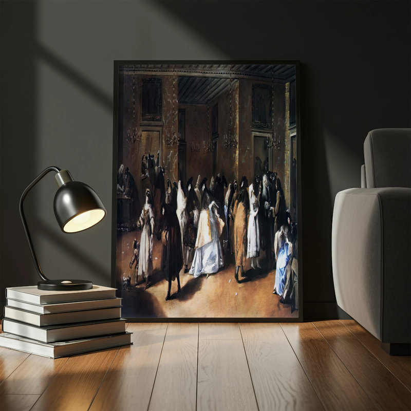 Wynkoop 1 Piece Floater Frame Wall Art, 16x24