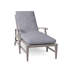 Croquet Aluminum 78.38" Long Reclining Single Chaise with Cushions-63361373-70085684-70085754