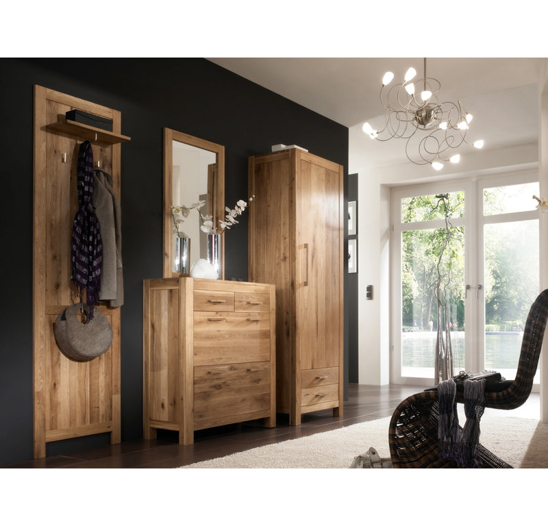 Aquavia Wood Wall Mirror