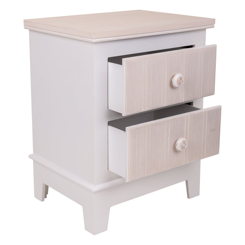 Marylin 40cm W Manufactured Wood Bedside Table