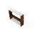 47.24" Whisper of Waves Modern Console Table-736240348
