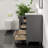 Curio 24"W x 18"D Bathroom Vanity with Carrara Countertop and Undermount Porcelain Sink-1856621951