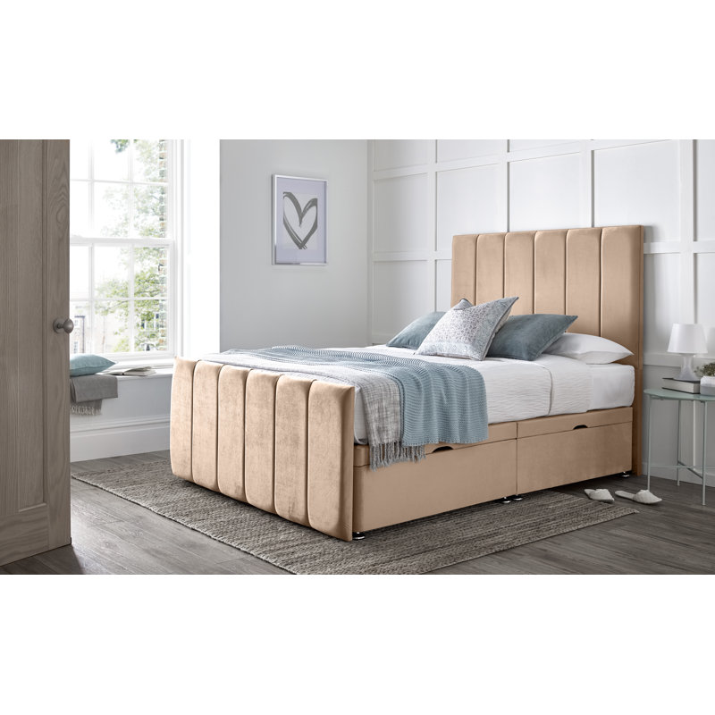 Divan Bed Barbados, Mink, Kingsize (5'6)