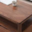 Table basse rectangulaire en bois massif-1646184510