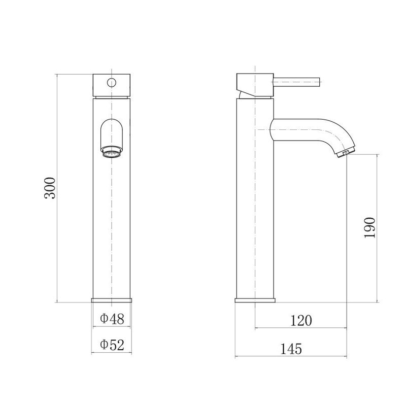 Hyman Mono Basin Mixer