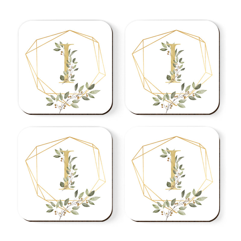 Sous-verres Café à monogramme, I