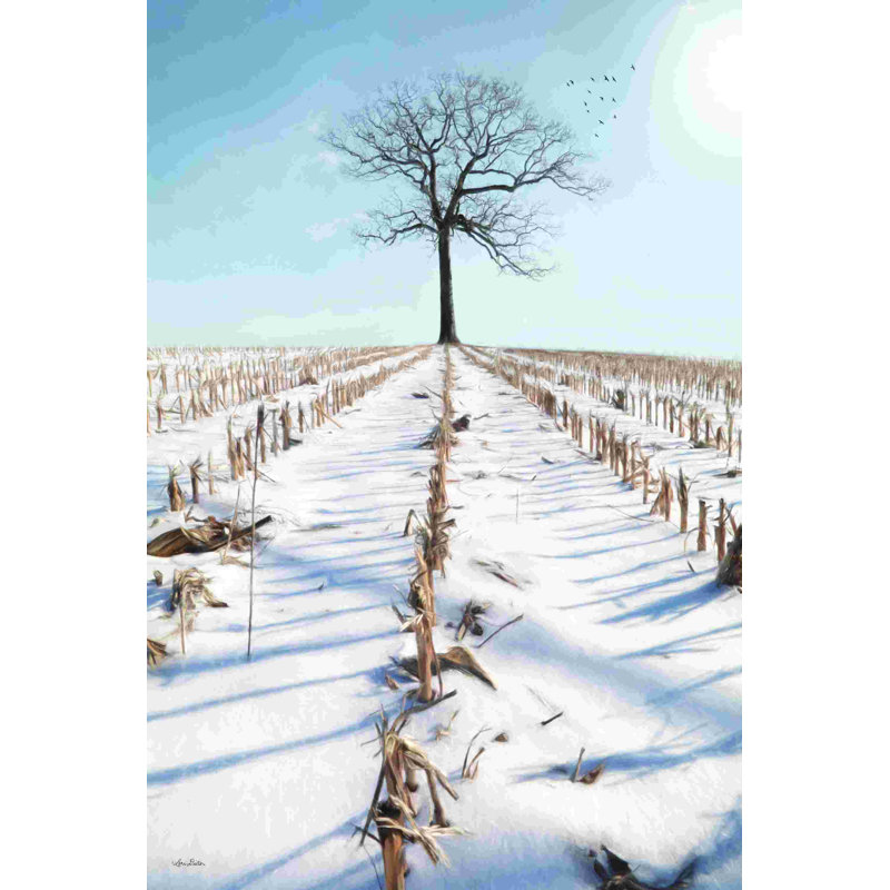 Winter Boughs par Lori Deiter - reproduction imprimée, Toile tendue, No, H 36 po x l 24 po