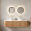 Meuble-lavabo de salle de bain 48 po avec lavabo, lavabo mural 48 po-861144261