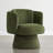 Mid-Century 360° Swivel Accent Chair with Ergonomic Barrel Back-829426610