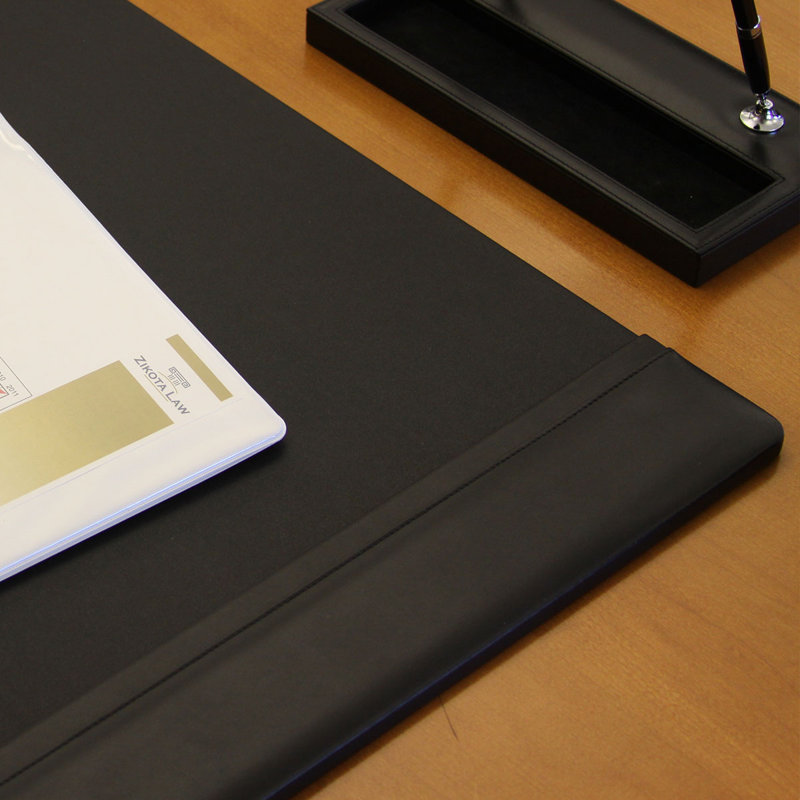 Tapis de bureau à rail latéral Bramfield