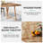 Leesen 70.9'' Rectangular  Dining Table for 6