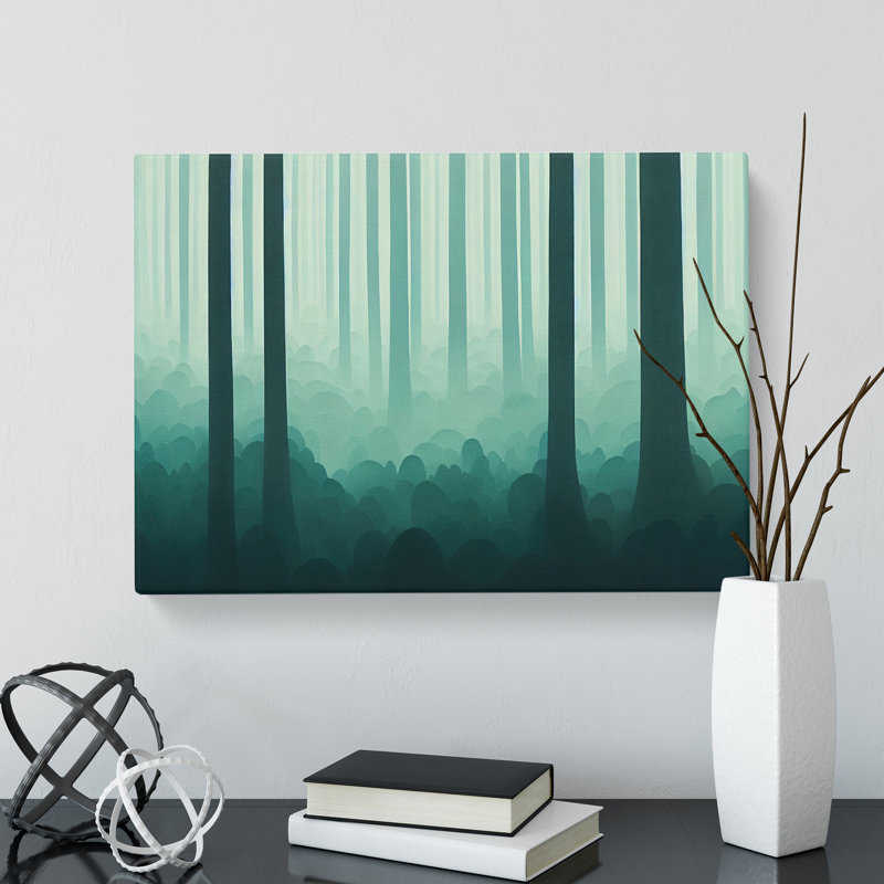 Stylish Forest - Wrapped Canvas