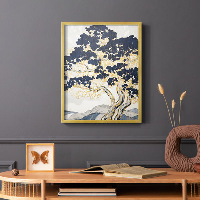 Paysages série CLxxx - reproduction encadrée de qualité supérieure - prête à être accrochée - aucun clou requis