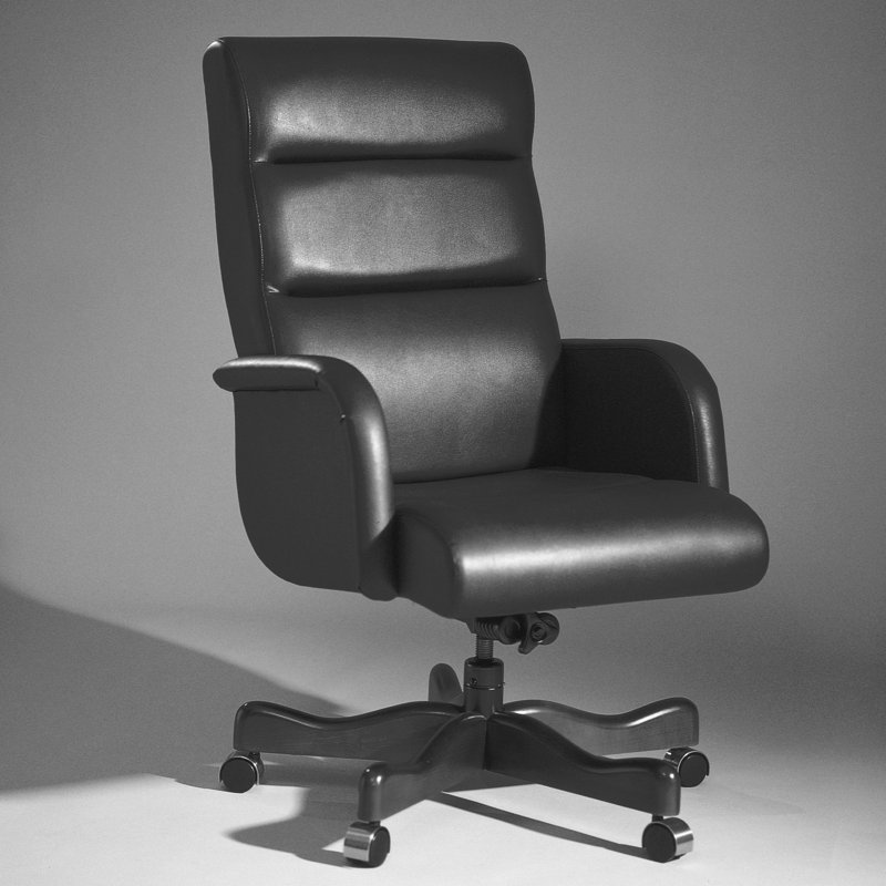 Executive Chair, Williamsburg, Mahogany, Tilt Lock Not Included