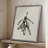 Mistletoe Sketch II Framed Print - Solid Wood-230631555