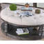 Table basse ronde en bois-707271468