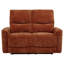 Causeuse inclinable orange brûlé Trask-106136848