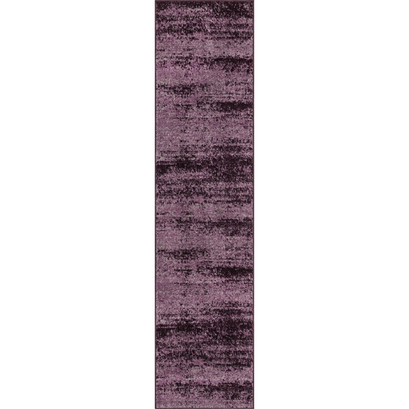 Tapis mauve Roshaunda, Tapis de couloir 2 pi x 8 pi