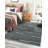 Iyah Brown Flatweave Wool Gray Contemporary Transitional Hand-Woven Area Rug-2004635799