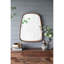 Miroir mural 27 po x 37 po Irrgeular