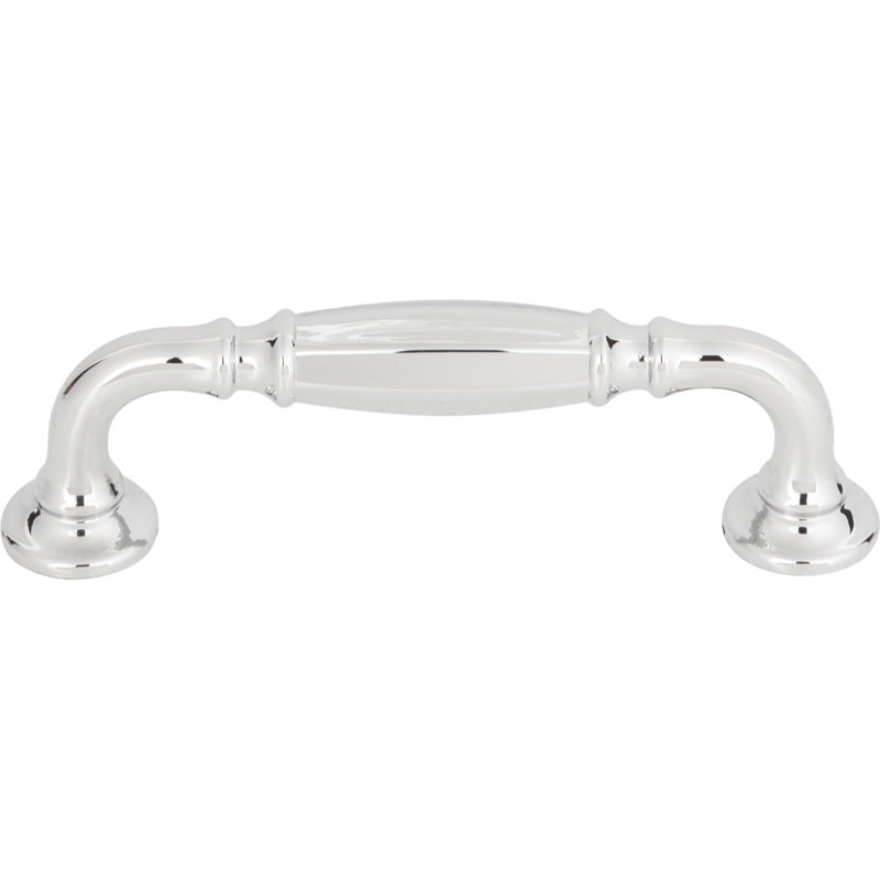Barrow Bar pull, Polished Chrome, 3 3/4" Center to Center