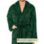 P-R5004 Fleece Boy / Man+ Mid-Calf Bathrobe with Pockets-95388418-95388415