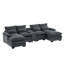 Canapé modulaire en U 5 pièces rembourré-1219230878