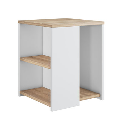 Pedestal End Table