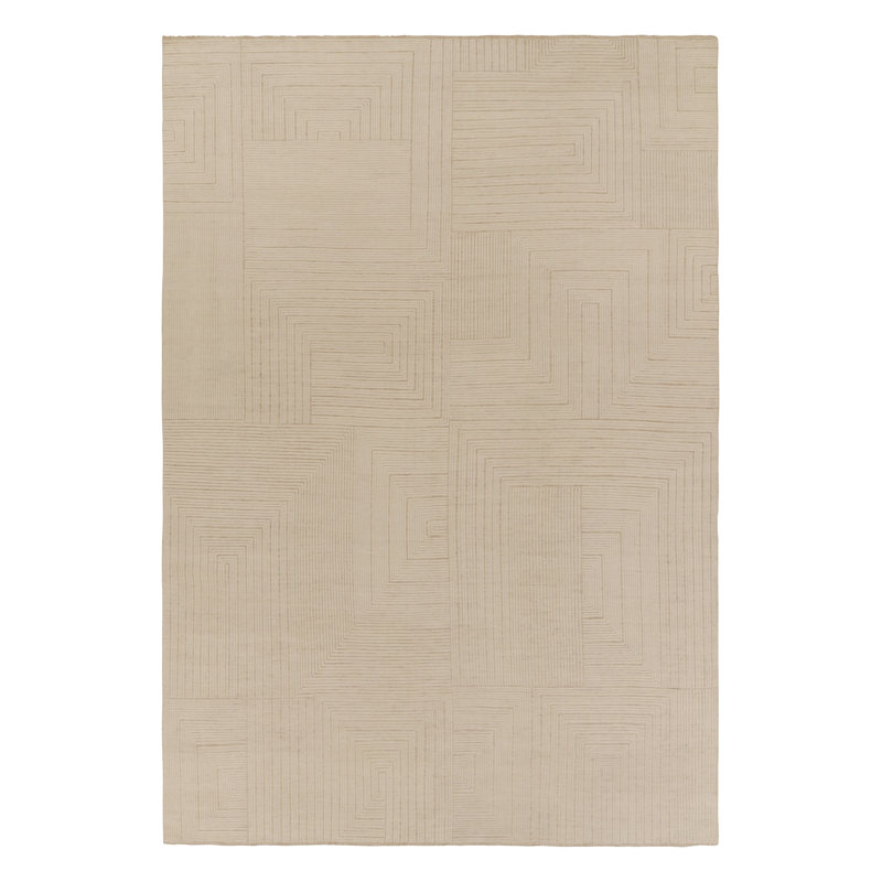 Modern One-of-a-Kind 12'0X17'10 Hand Knotted Area Rug