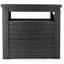Table de bout pour litière Littof ECOFLEX en noir-136950926