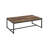 Oakgrove Rectangular Coffee Table in Weathered Oak and Black