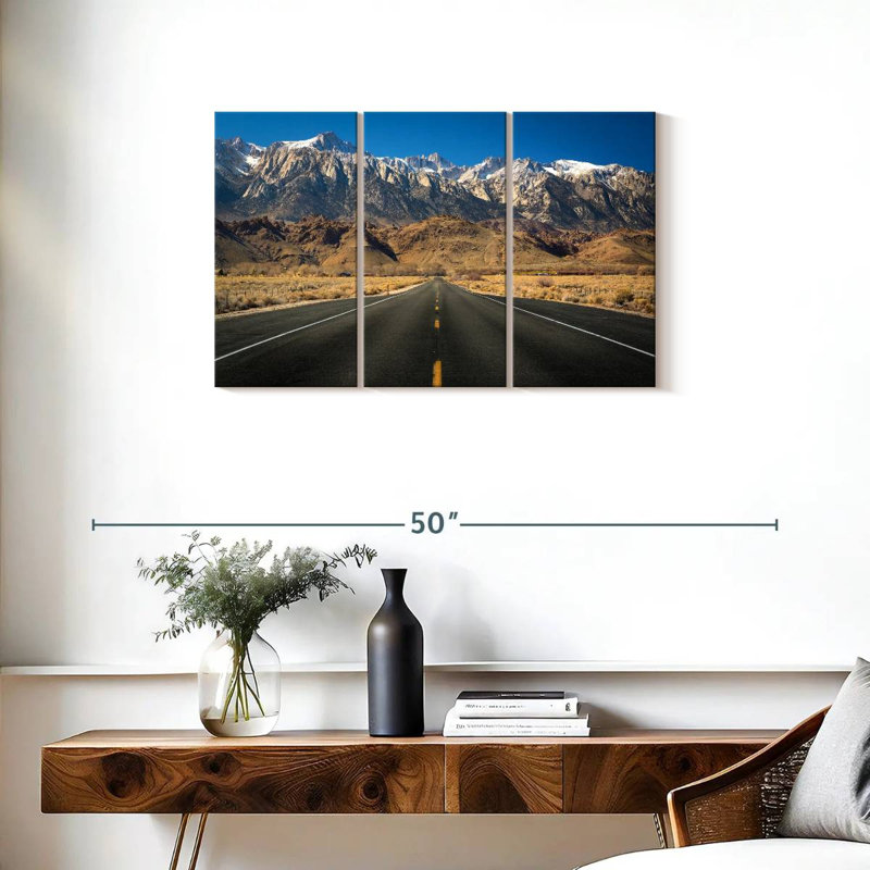 Road To Mt. Whitney, H 20 po x l 33 po