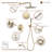Calder Complete Shower System with Rough in-Valve-61901556