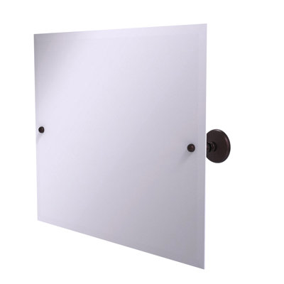 Miroir inclinable rectangulaire à paysage 26 "x 21" Marchmont